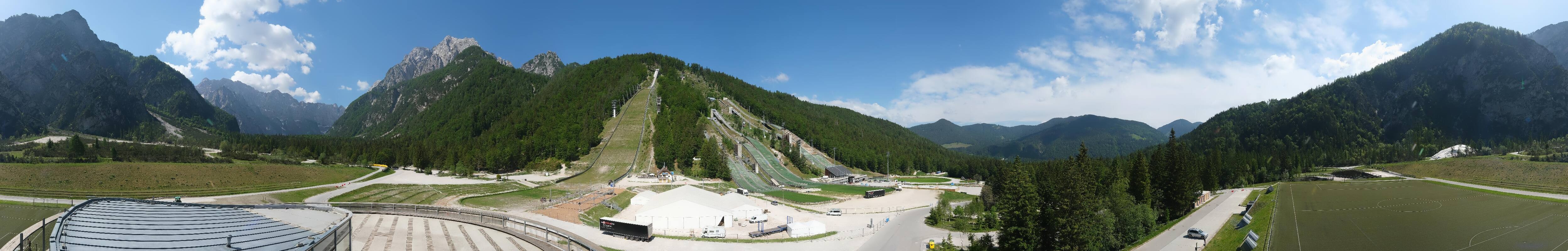 Archiv Foto Webcam Nordisches Zentrum Planica