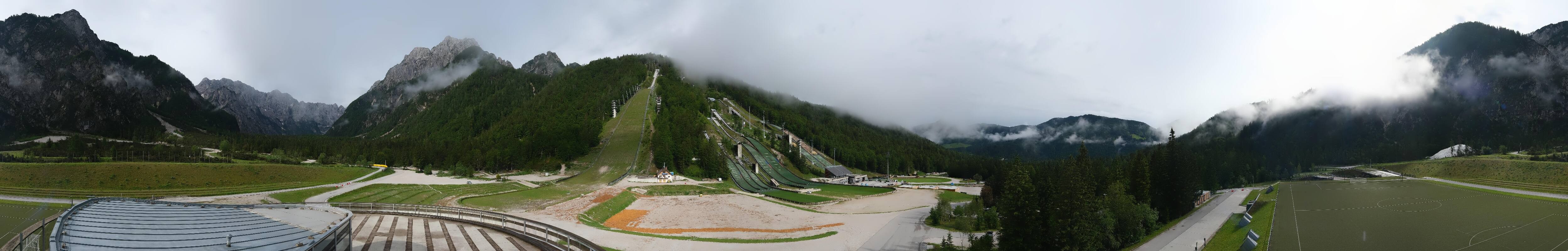 Archived image Webcam Planica Nordic Center