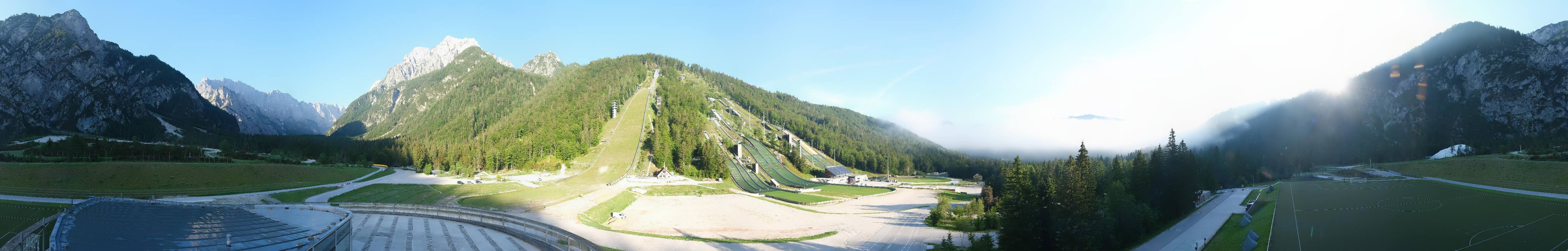 Archived image Webcam Planica Nordic Center
