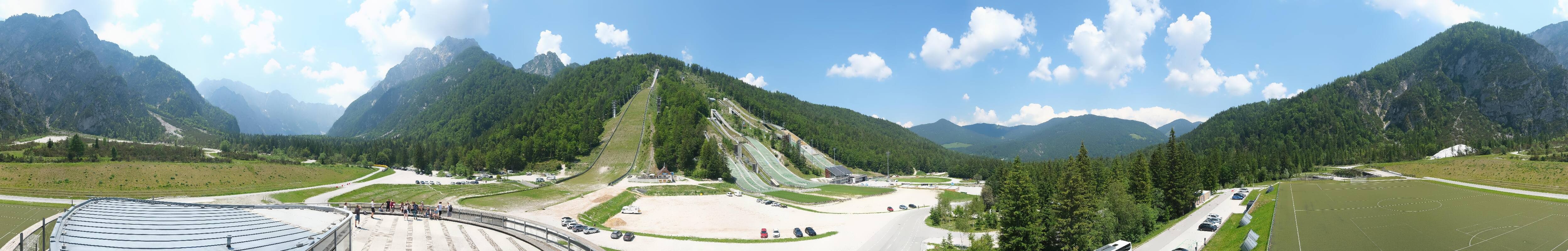 Archived image Webcam Planica Nordic Center