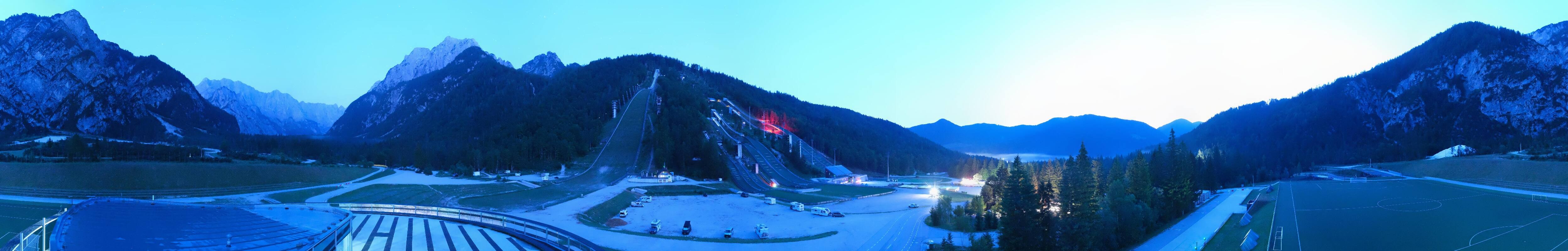 Archived image Webcam Planica Nordic Center