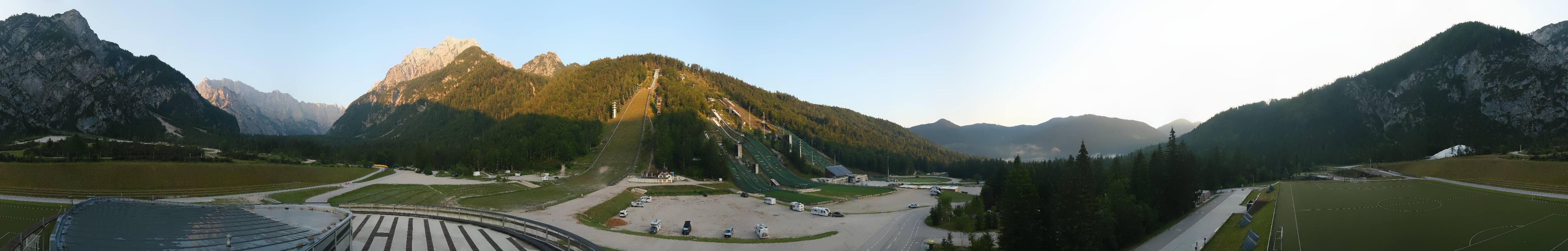 Archived image Webcam Planica Nordic Center