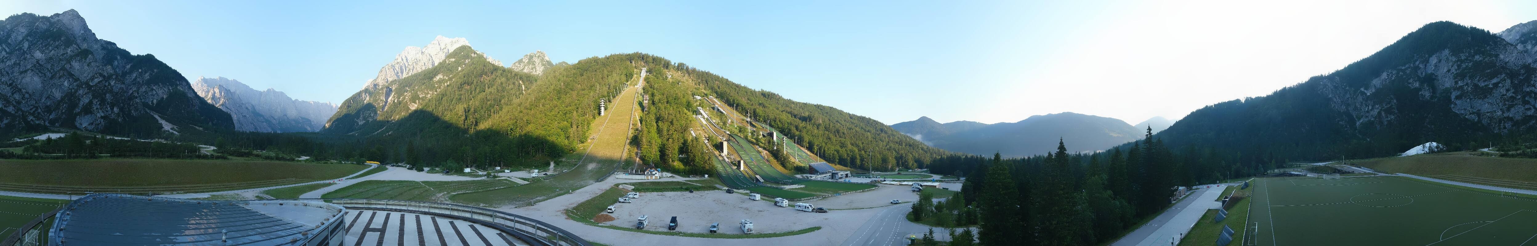Archived image Webcam Planica Nordic Center