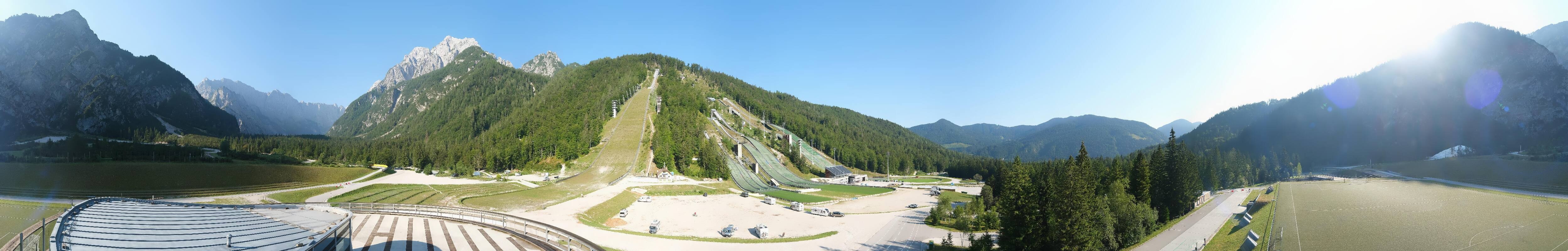 Archived image Webcam Planica Nordic Center