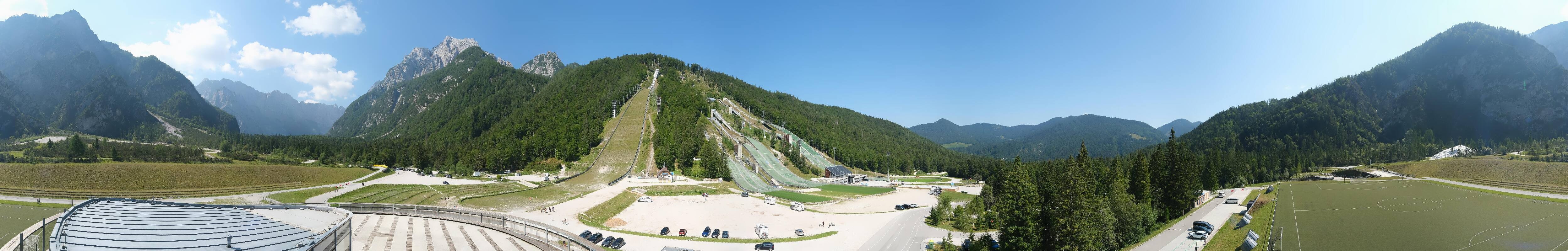 Archived image Webcam Planica Nordic Center