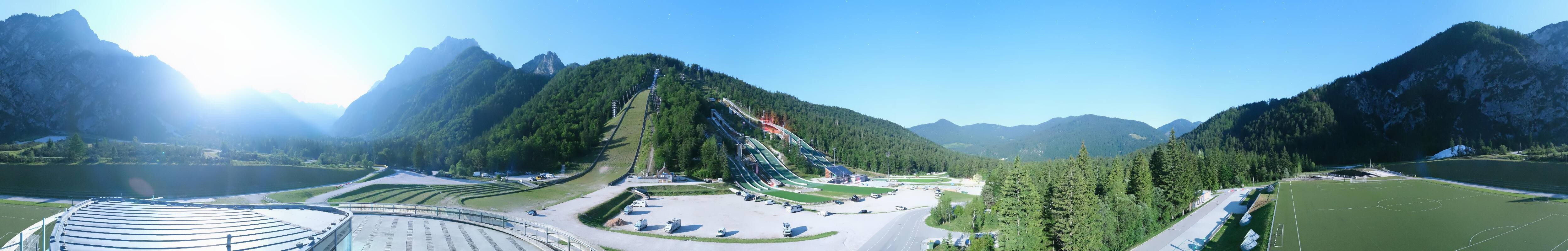 Archived image Webcam Planica Nordic Center