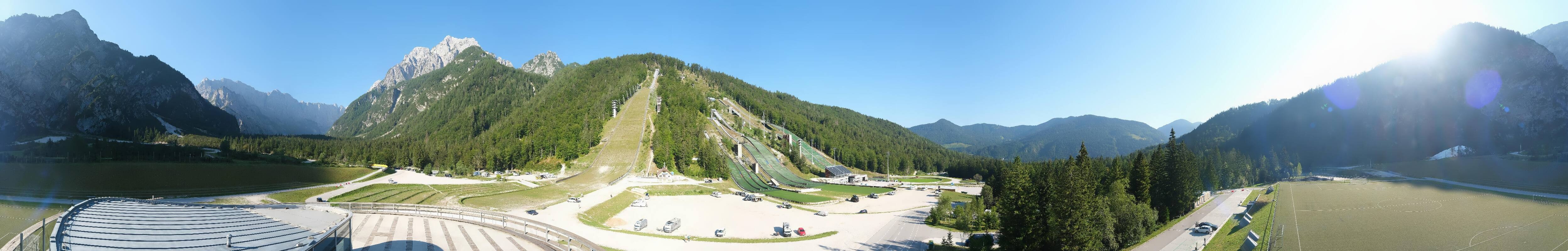 Archived image Webcam Planica Nordic Center