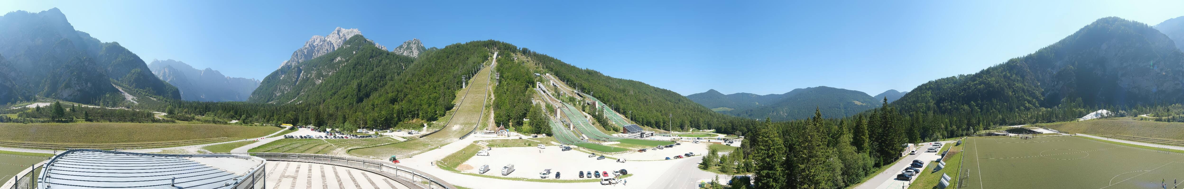 Archived image Webcam Planica Nordic Center