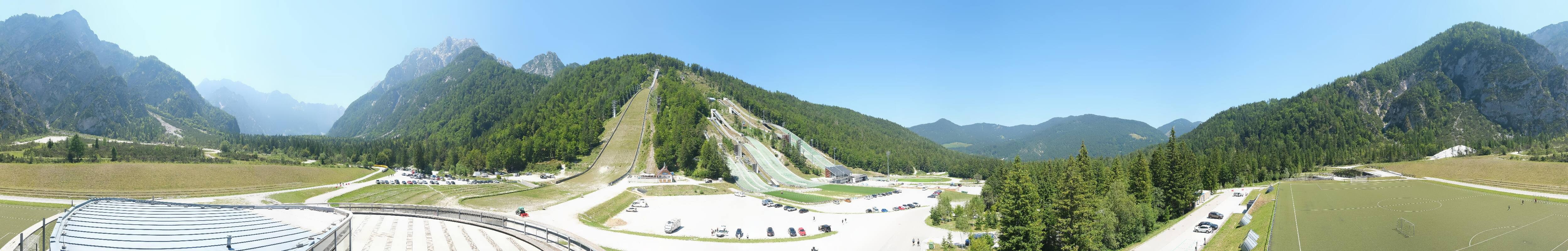 Archived image Webcam Planica Nordic Center