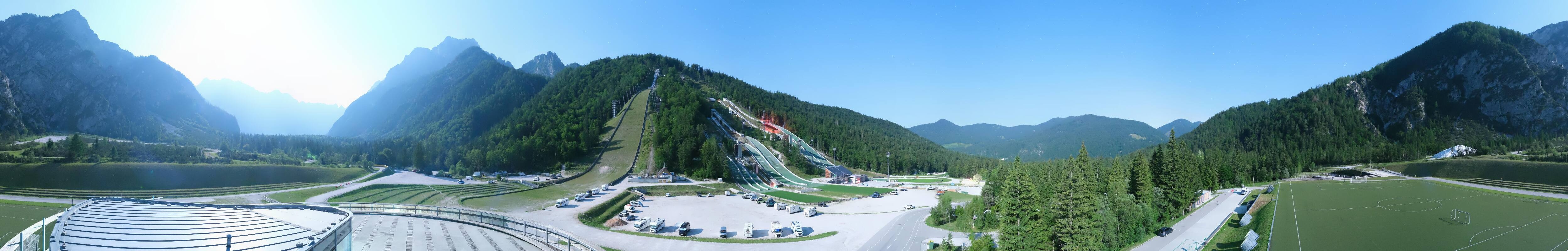 Archived image Webcam Planica Nordic Center