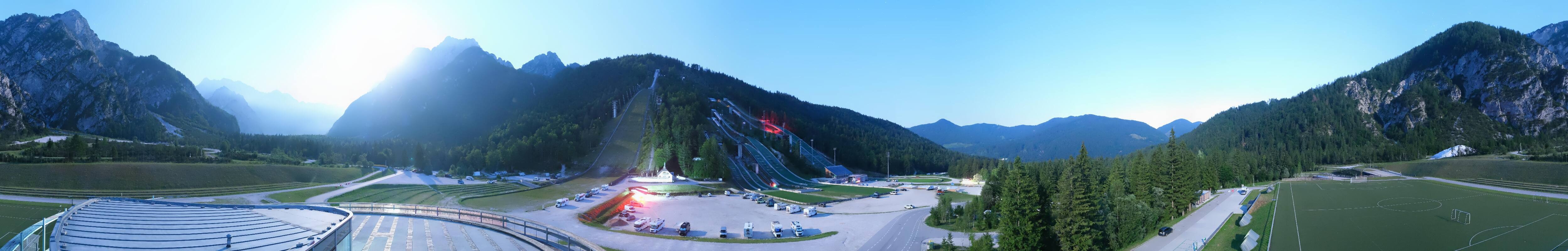 Archived image Webcam Planica Nordic Center