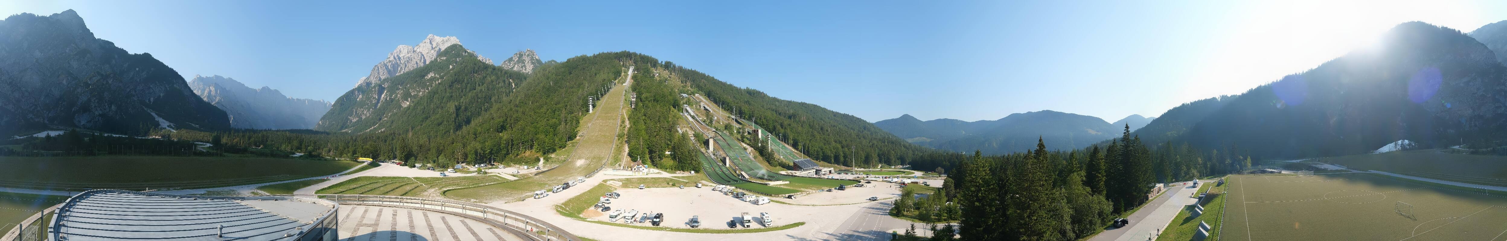 Archived image Webcam Planica Nordic Center