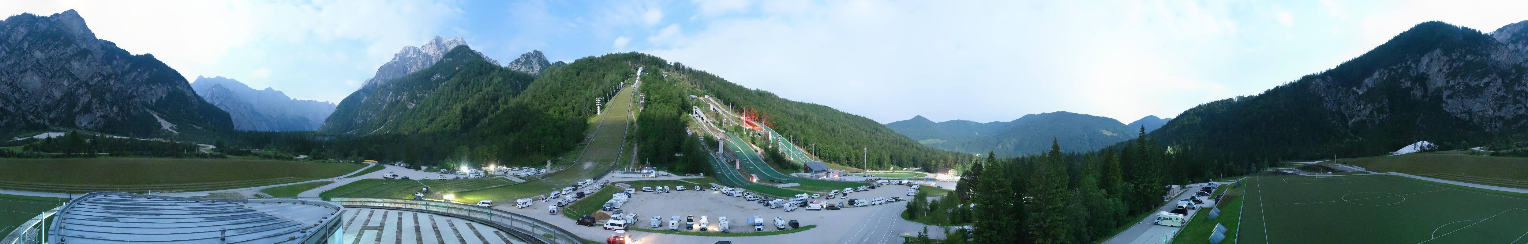 Archived image Webcam Planica Nordic Center