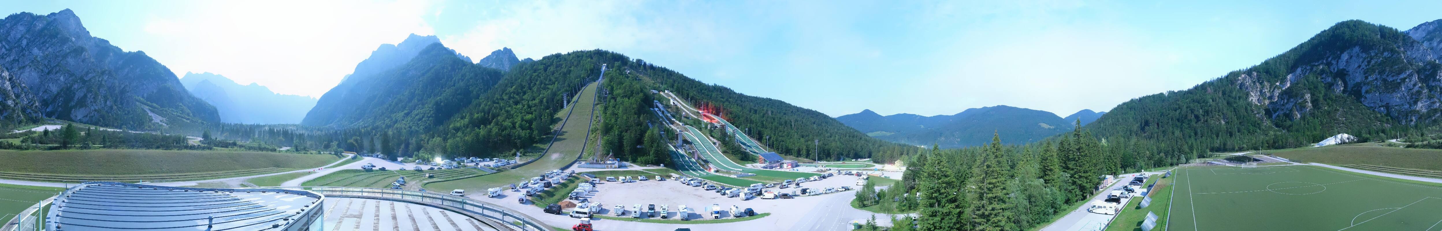 Archived image Webcam Planica Nordic Center