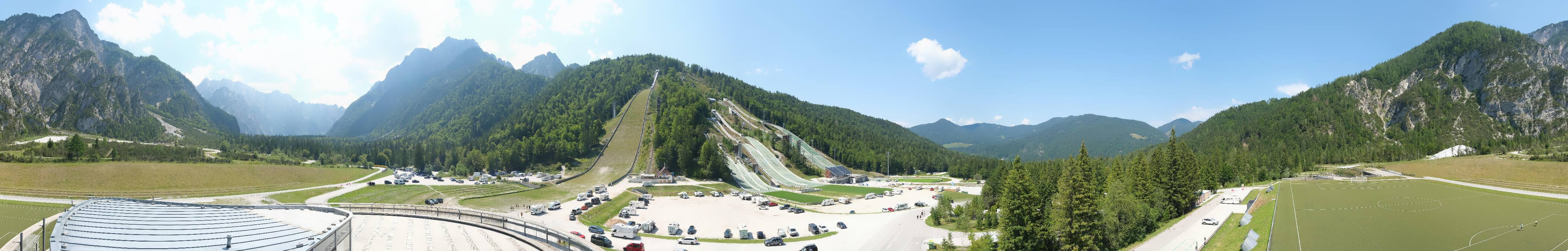 Archived image Webcam Planica Nordic Center