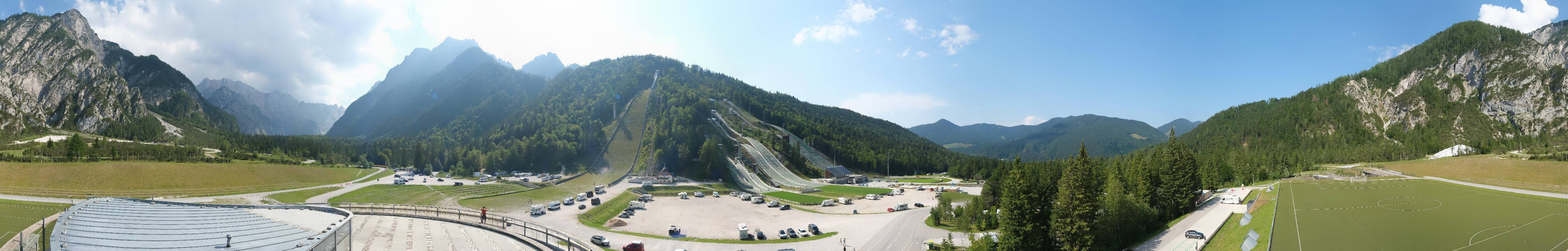 Archived image Webcam Planica Nordic Center