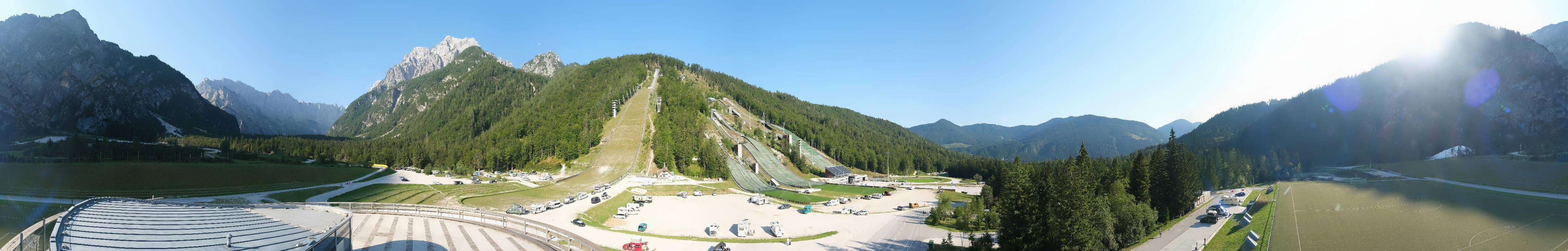 Archived image Webcam Planica Nordic Center