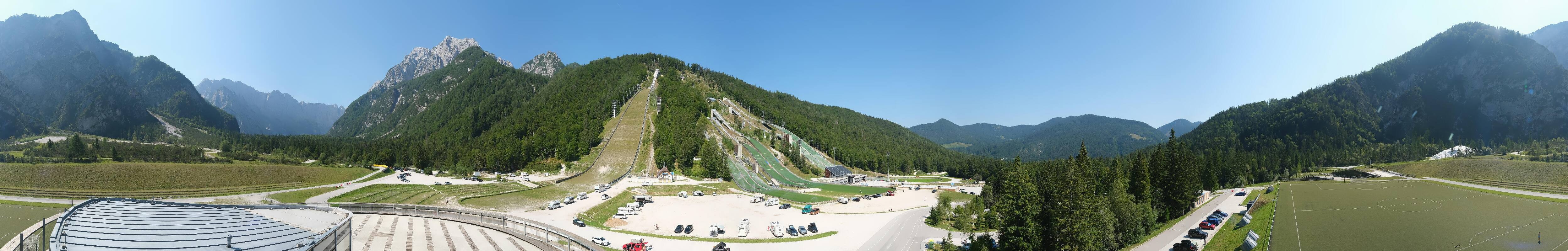 Archived image Webcam Planica Nordic Center