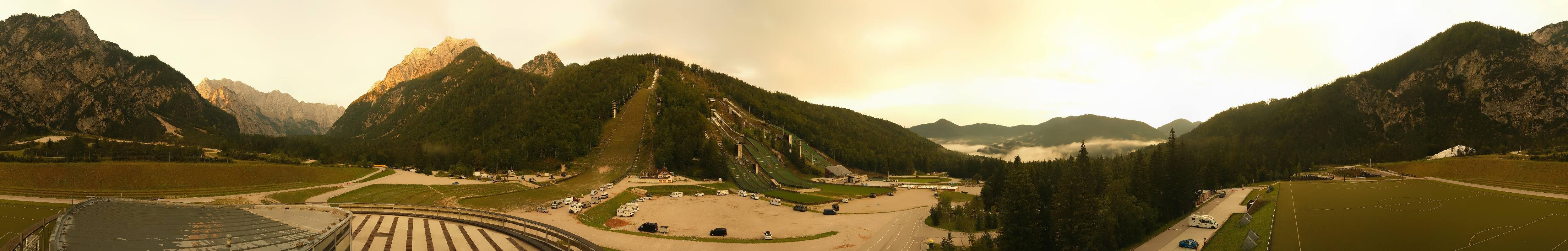 Archiv Foto Webcam Nordisches Zentrum Planica
