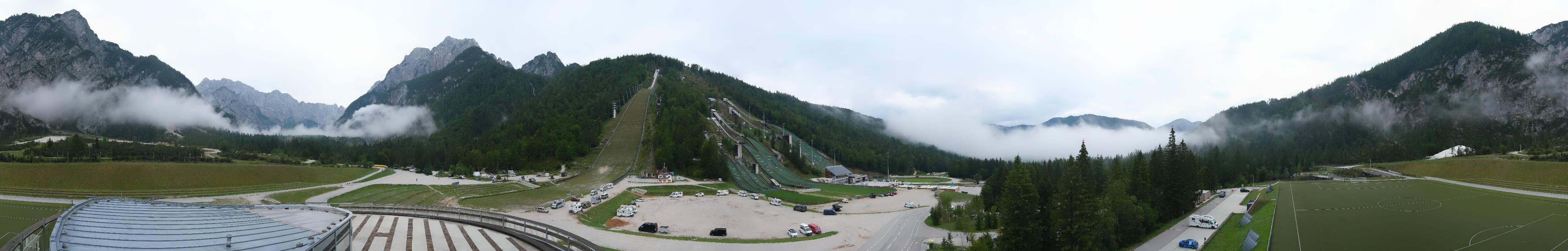 Archiv Foto Webcam Nordisches Zentrum Planica