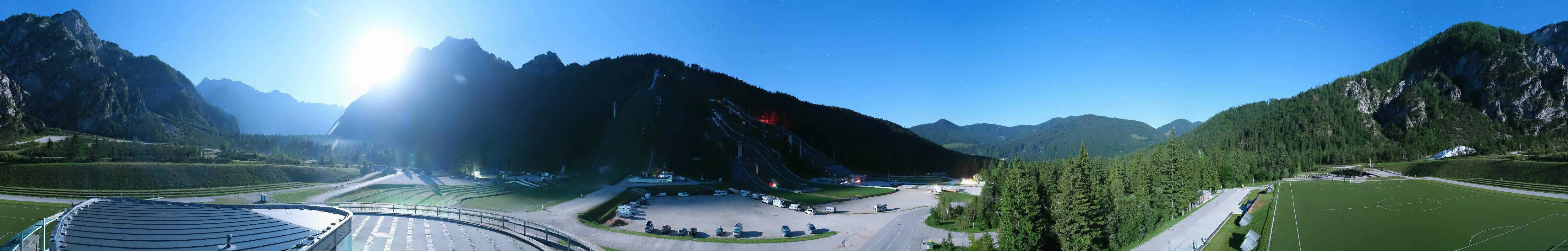 Archived image Webcam Planica Nordic Center