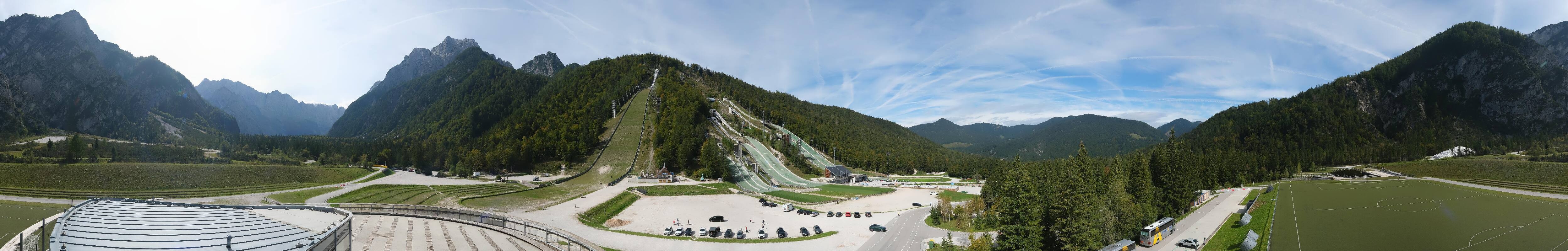 Archived image Webcam Planica Nordic Center