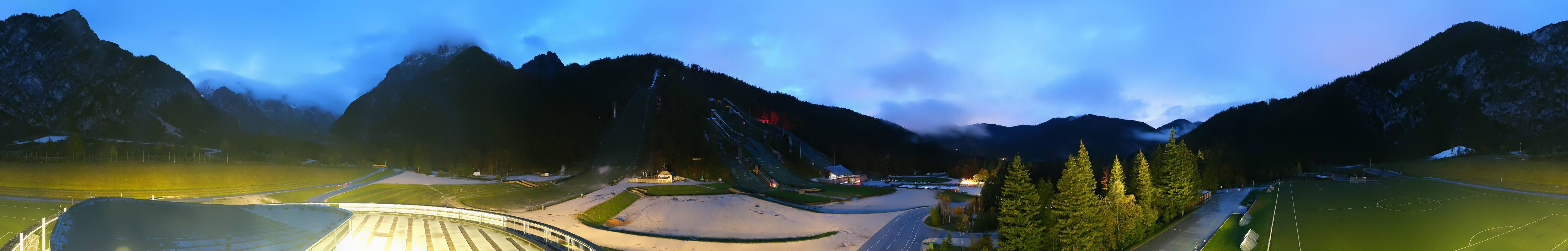 Archived image Webcam Planica Nordic Center