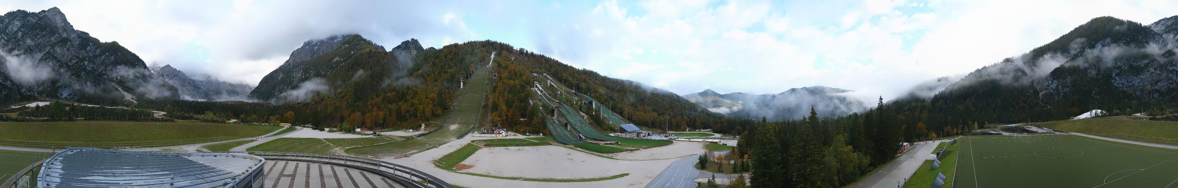 Archived image Webcam Planica Nordic Center