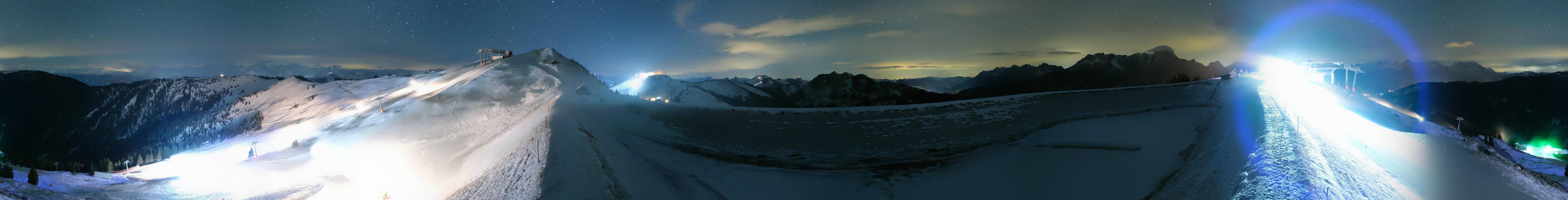 Archiv Foto Webcam Leogang - Ausblick vom Großen Asitz