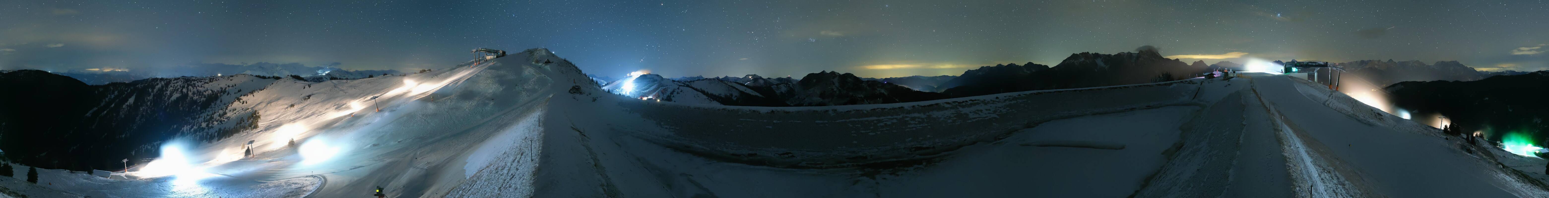 Archiv Foto Webcam Leogang - Ausblick vom Großen Asitz