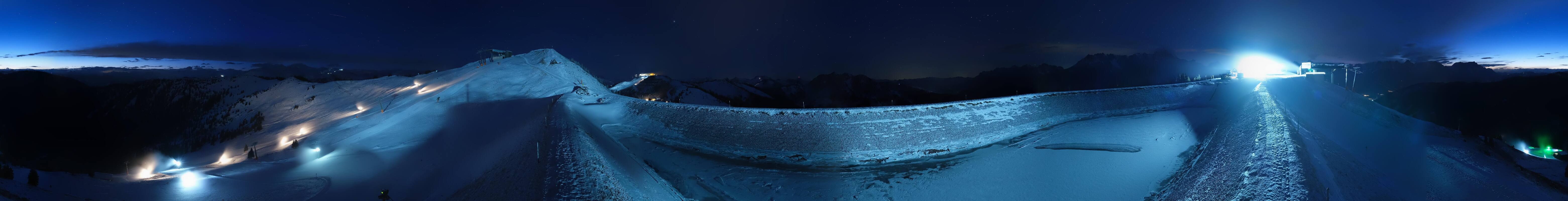 Archiv Foto Webcam Leogang - Ausblick vom Großen Asitz