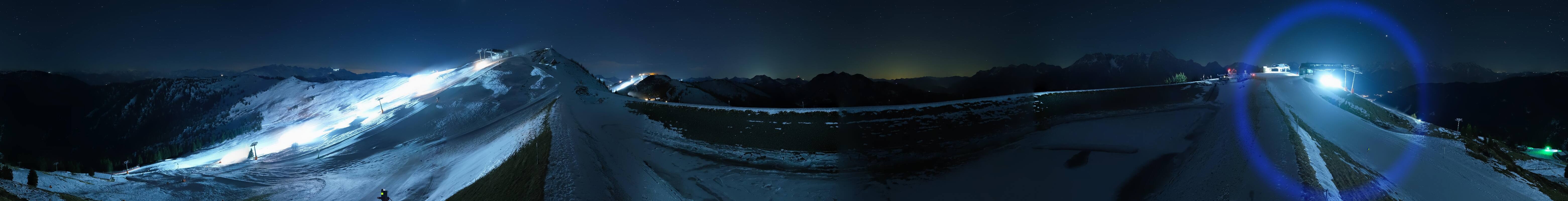 Archiv Foto Webcam Leogang - Ausblick vom Großen Asitz