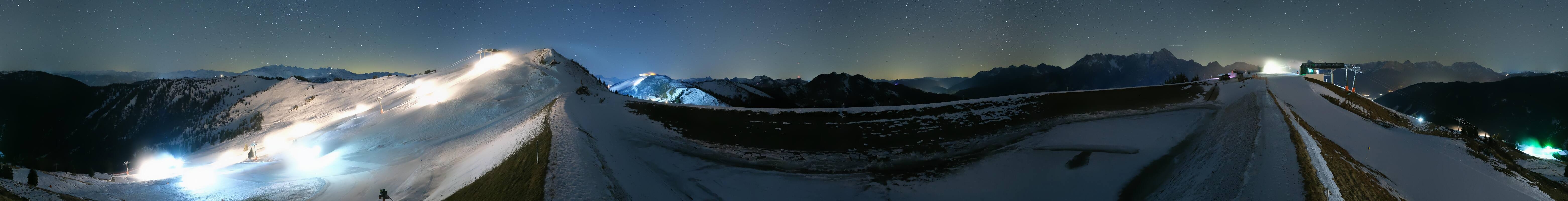 Archiv Foto Webcam Leogang - Ausblick vom Großen Asitz