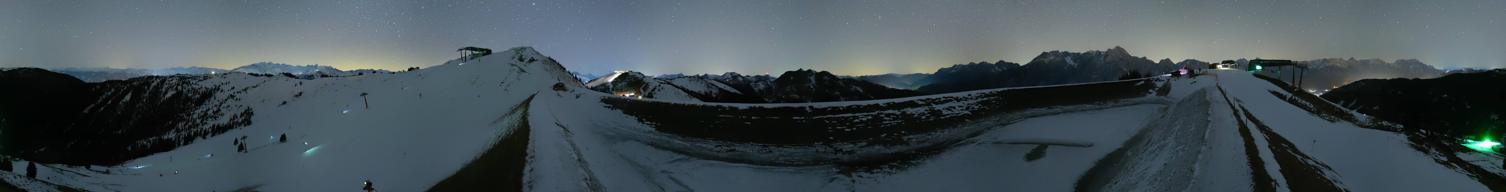 Archiv Foto Webcam Leogang - Ausblick vom Großen Asitz