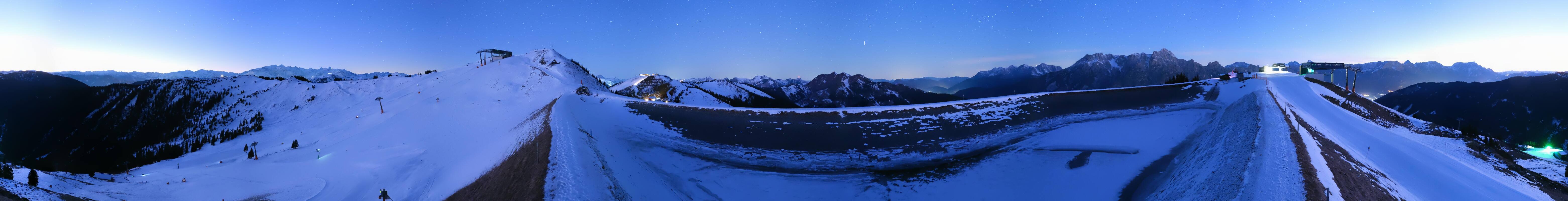 Archiv Foto Webcam Leogang - Ausblick vom Großen Asitz