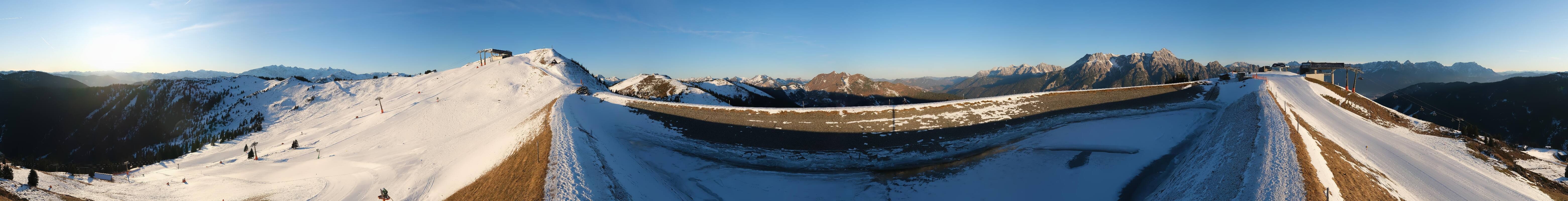 Archiv Foto Webcam Leogang - Ausblick vom Großen Asitz