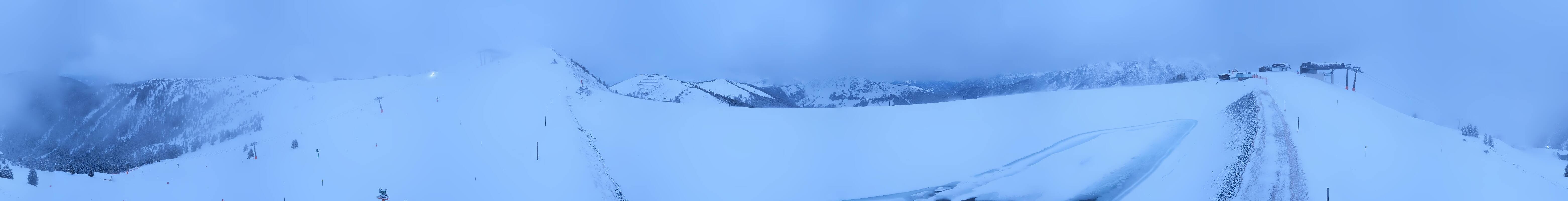 Archiv Foto Webcam Leogang - Ausblick vom Großen Asitz