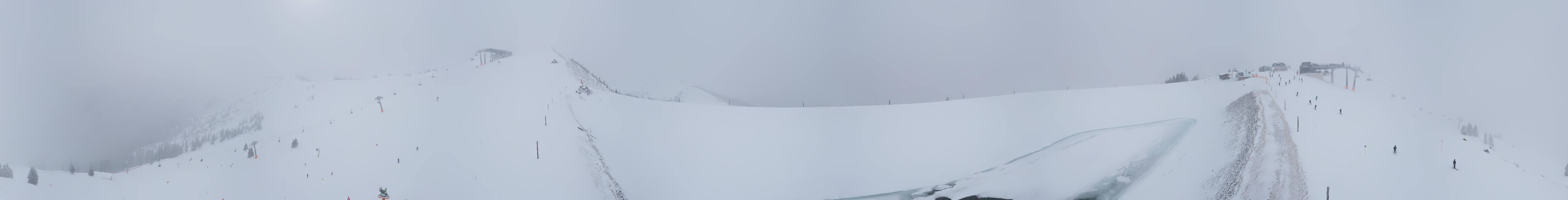 Archiv Foto Webcam Leogang - Ausblick vom Großen Asitz