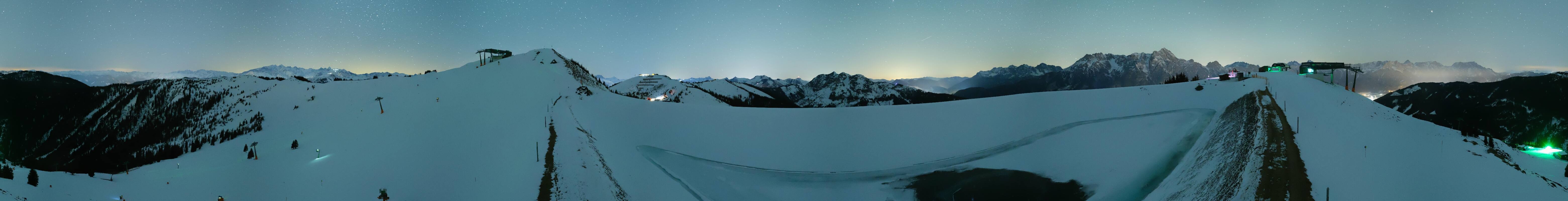 Archiv Foto Webcam Leogang - Ausblick vom Großen Asitz