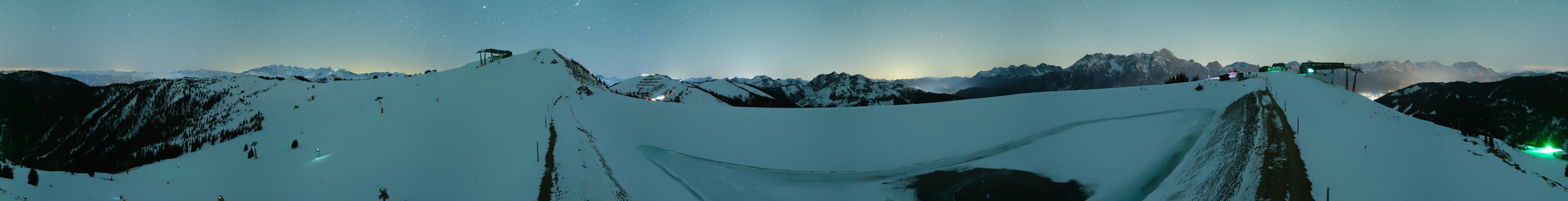 Archiv Foto Webcam Leogang - Ausblick vom Großen Asitz