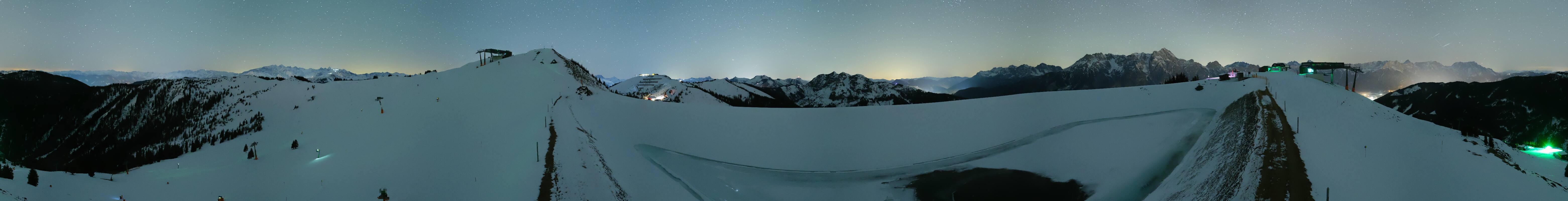 Archived image Webcam Leogang - View from Großer Asitz