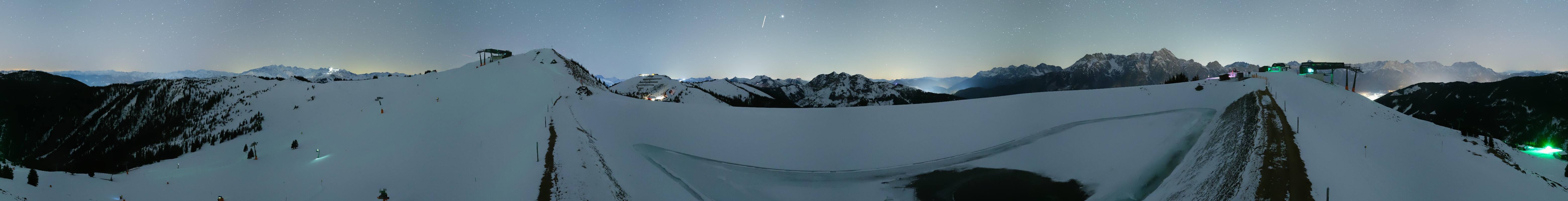Archived image Webcam Leogang - View from Großer Asitz