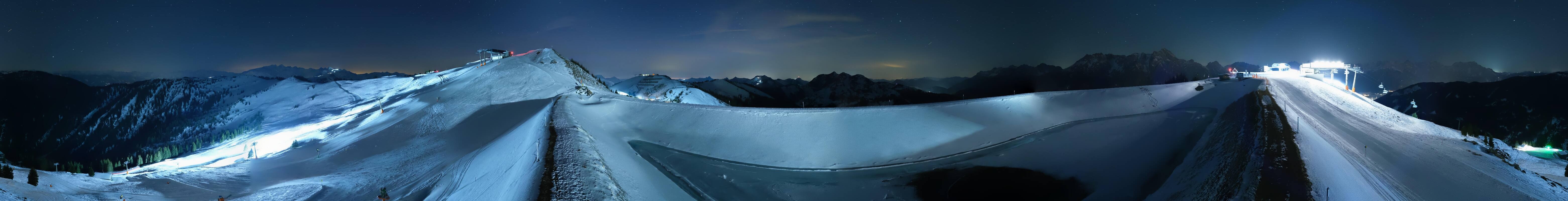 Archived image Webcam Leogang - View from Großer Asitz