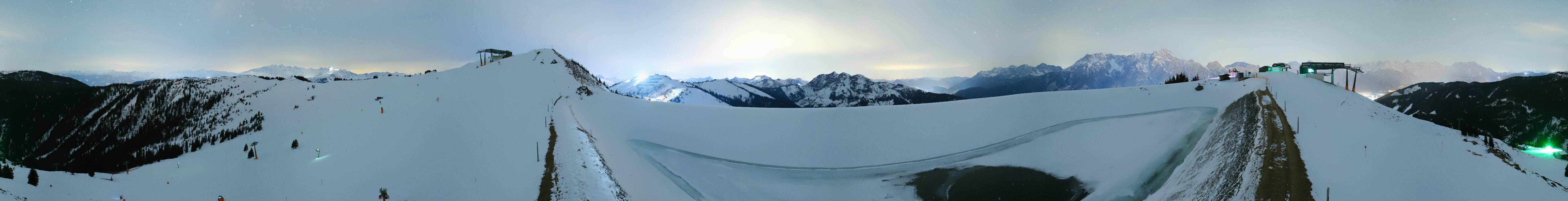 Archived image Webcam Leogang - View from Großer Asitz