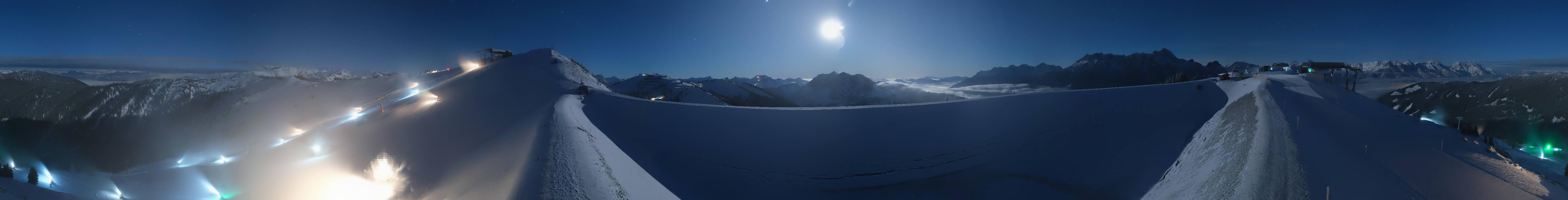 Archived image Webcam Leogang - View from Großer Asitz