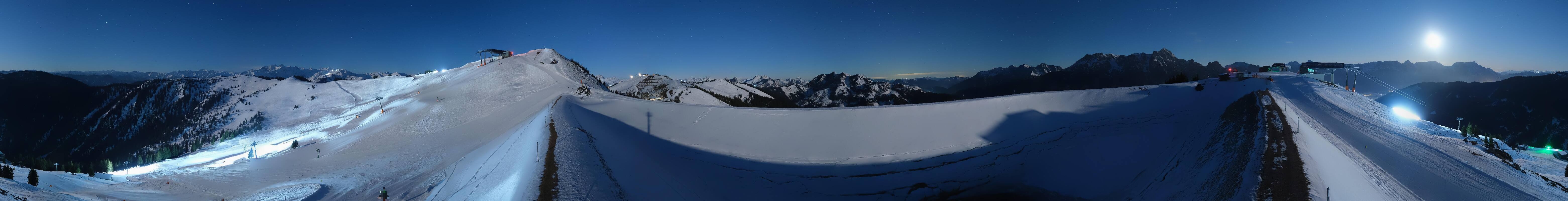 Archived image Webcam Leogang - View from Großer Asitz