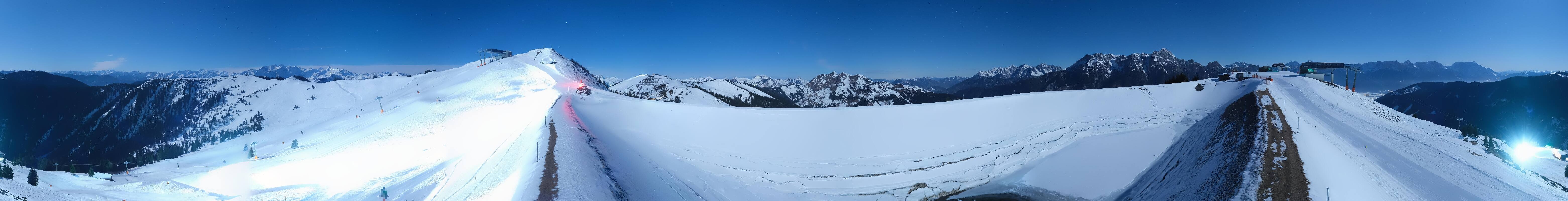 Archiv Foto Webcam Leogang - Ausblick vom Großen Asitz