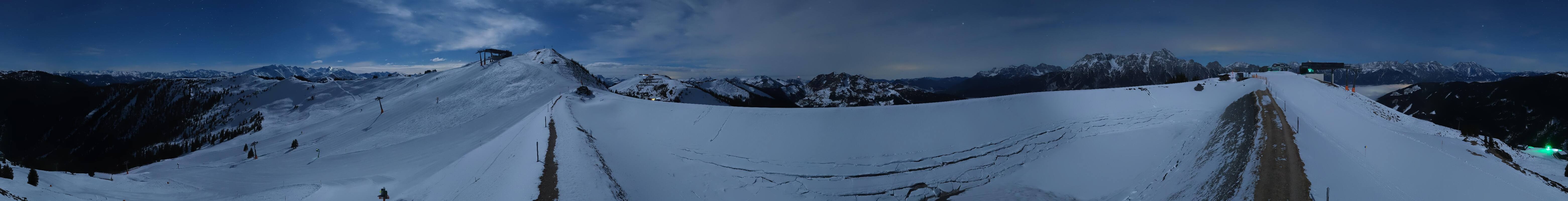 Archiv Foto Webcam Leogang - Ausblick vom Großen Asitz