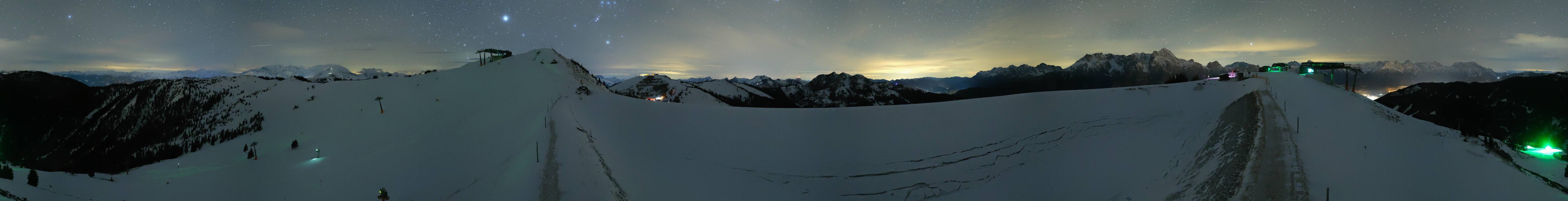 Archiv Foto Webcam Leogang - Ausblick vom Großen Asitz