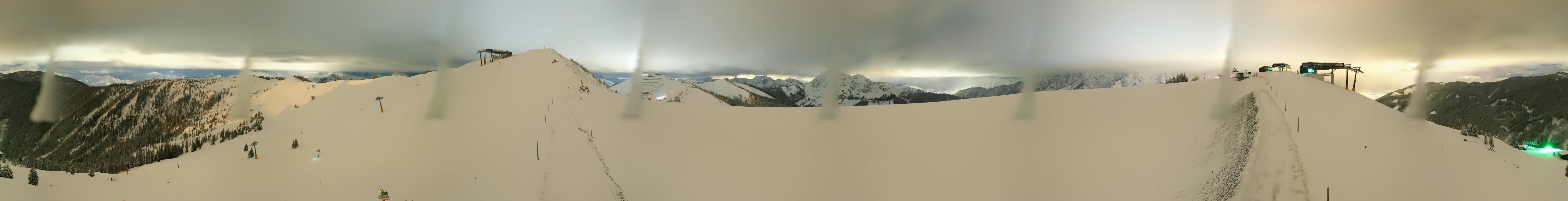 Archiv Foto Webcam Leogang - Ausblick vom Großen Asitz